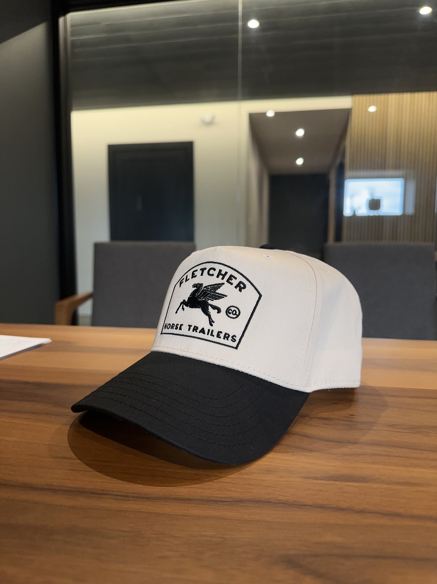 Snap Back Black and Tan